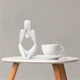 Статуэтка MBM HOME "Мыслитель" DH-ST-16-2 WHITE Белая - изображение 1