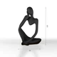Статуэтка MBM HOME "Мыслитель" DH-ST-16-1 BLACK Черная - изображение 5