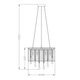 Подвесной светильник Zuma Line VERONA RLD92174-8B - изображение 2