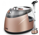 Отпариватель паровой утюг DSP Unit Pro Clean пароочиститель со стойкой для одежды DSP KD-6016A, 2000, 2,5 л, Rose-Gold - изображение 1