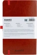 Книга записная Axent Partner Lux 125х195 мм 96 листов в клетку Бордовая (8202-05-А) - изображение 3