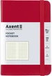 Записная книга Axent Partner 95х140 мм в клетку 96 листов Красная (8301-03-A) - изображение 1