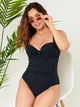 Закритий купальник Sisianna 7745 чорний 2XL - зображення 1