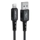 Кабель USB Acefast C4-02, USB to Lightning, 2.4А, 1.8m, чорний - зображення 1