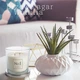 Ароматична свічка Bispol в скляному свічнику з металевою кришкою Premium Fragranced Candle №1 (snp100-001) - изображение 7