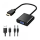 Адаптер Erston HDMI Male - VGA Жінка з 3.5 mm&USB cable (PCZ-2015) - зображення 1