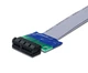 Райзер гибкий шлейф для видеокарты PCI-E 1x to 1x Ревизия rev 1.0 (552509712) Серый - изображение 3