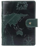 Шкіряний картхолдер Hi Art "7 wonders of the world" CH-06 Crystal Green - зображення 1