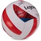 Мяч волейбольный LEGEND VB-3126 №5 PU белый-красный - изображение 2