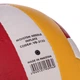 Мяч волейбольный PU HARD TOUCH VB-3133 (PU, №5, 3 слоя, сшит вручную, желтый-красный) - изображение 4