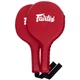 Ракетка для тхэквондо одинарная 2 штуки 36х19 см FAIRTEX цвет красный BXP1 - изображение 2