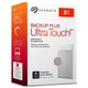 Зовнішній жорсткий диск 2.5" USB 2.0TB Seagate Backup Plus Ultra Touch White (STHH2000402) - зображення 7
