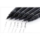 Ручка лайнер Pin Fine Line Uni 0.05 мм чорна (PIN005-200.Black) - зображення 2