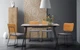 Стілець Alphabet G black/yellow gray 860*490*590 Сталь/Текстиль, колір чорний/жовтий AMF - зображення 2
