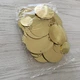Гірлянда кругла світле золото ( Штори з паєток ) - зображення 2
