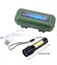 Фонарик портативный X-Balog BL-511 яркий светодиодный со встроенным аккумулятором USB с боковой подсветкой - изображение 3