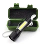 Фонарик портативный X-Balog BL-511 яркий светодиодный со встроенным аккумулятором USB с боковой подсветкой - изображение 6