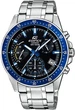 Мужские часы Casio EFV-540D-1A2VUEF Черно-синие с серебристым - изображение 2