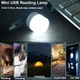 Портативная светодиодная USB лампа-фонарик ночник 1W USB LED Light (Белый) - изображение 7