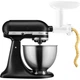 Насадка-мясорубка KitchenAid 5KSMFGA пластиковая белая - изображение 4