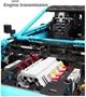 Детский Конструктор-Машинка Technic C63 T5002 4129 деталь - изображение 8