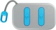 Наушники Skullcandy DIME 2 Light Grey/Blue (S2DBW-P751) - изображение 5
