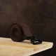 Ремень мужской текстильный Vintage 20338 Коричневый - изображение 6