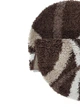 Пушистый ковер Super lux shaggy 2х3 м. Овал DARK BROWN 7368A - изображение 5