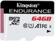 Kingston microSDXC 64GB High Endurance Class 10 UHS-I U1 A1 (SDCE/64GB) - obraz 1