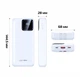Зовнішній портативний аккумулятор Power Bank Remax 20000 mah RPP-513 з швидкою зарядкою White - зображення 3