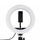 Кольцевая лампа селфи кольцо разноцветное Ring Light MJ20 RGB LED 20 см на USB - изображение 2