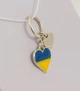 Срібна підвіска "Серце України" 656 - зображення 3