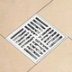 Трап для душа GAPPO 100x100мм с сухим затвором вертикальный выпуск хром G81051 - изображение 5