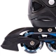 Роликовые коньки Zelart Banwei 188 с защитой размер 35-38 Black-Blue - изображение 9