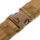 Ремень тактический пояс тактический Zelart Tactical Belt ZK-1 размер 125x5,5см Khaki - изображение 2