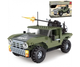 Конструктор для дітей Військовий джип Kids 22508 AUSINI KEYIXING Army 303 деталей - изображение 1