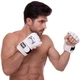 Перчатки для смешанных единоборств MMA кожаные TOP KING Extreme TKGGE размер: XL Цвет: Белый - изображение 5