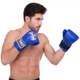 Снарядные перчатки кожаные TOP KING Pro TKBMP-CT размер: M Цвет: Синий - изображение 6