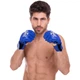 Перчатки для смешанных единоборств MMA кожаные TOP KING Ultimate TKGGU Цвет: Синий размер: S - изображение 4