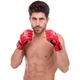 Рукавички для змішаних єдиноборств MMA шкіряні TOP KING Super TKGGS розмір: M Колір: Червоний - зображення 5