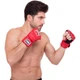 Рукавички для змішаних єдиноборств MMA шкіряні TOP KING Super TKGGS розмір: M Колір: Червоний - зображення 6