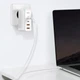 Мережевий зарядний пристрій 100W Baseus Quick GaN2 Pro QC4.0+PD3.0 2USB+2Type-C 5A + кабель Baseus Type-C to Type-C 100W 20V/5A 1м White (CCGAN2P-L02) - зображення 7