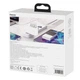 Мережевий зарядний пристрій 100W Baseus Quick GaN2 Pro QC4.0+PD3.0 2USB+2Type-C 5A + кабель Baseus Type-C to Type-C 100W 20V/5A 1м White (CCGAN2P-L02) - зображення 15
