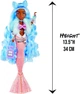 Лялька Русалка Mermaze Mermaidz Color Change Shellnelle Шанель (580829) - зображення 2