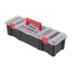Органайзер 18", 7 ячеек, 6 съемных перегородок, 46х16.5х12.2см INTERTOOL BX-4043 - изображение 1