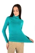 Гольф-водолазка базовый мягкий Monte Cervino ​Бирюзовый One Size 42-48 (S-L) - изображение 3