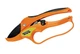 Секатор садовий MASTERTOOL з храповим механізмом 200мм ручки AL+TPR лезо Mn65+тефлон ковадло 14-6112 - изображение 1
