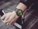 Мужские наручные часы CASIO GBD-800-8ER с подсветкой Черные с зеленым - изображение 3