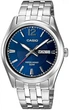 Наручные часы с тройной пряжкой Casio MTP-1335D-2AVDF Синие с серебристым - изображение 1