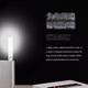 Портативная USB LED лампа светильник фонарик 8 светодиодов теплый желтый свет комплект 2шт (1000007222) - изображение 4